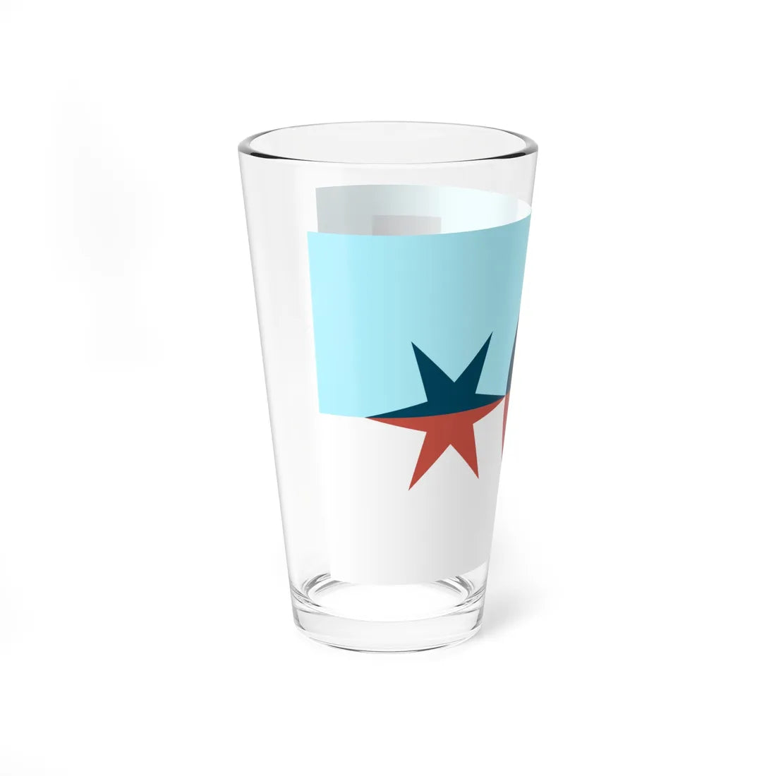 Flag of Caldwell Kansas (United States) Pint Glass 16oz - Go Mug Yourself