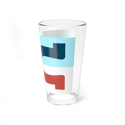 Flag of Caldwell Kansas (United States) Pint Glass 16oz - Go Mug Yourself