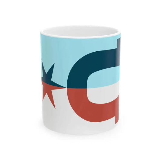 Flag of Caldwell Kansas (United States) White Coffee Mug 11oz - Go Mug Yourself