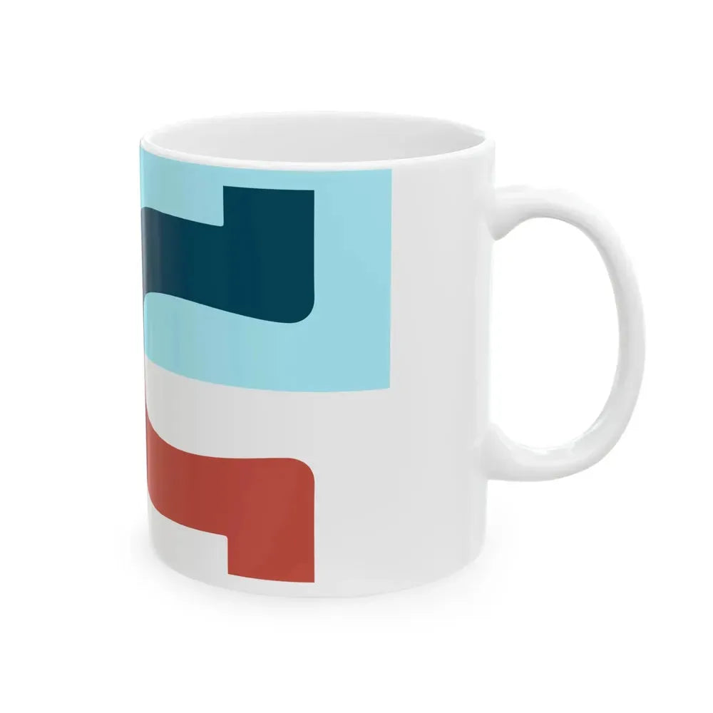 Flag of Caldwell Kansas (United States) White Coffee Mug - Go Mug Yourself