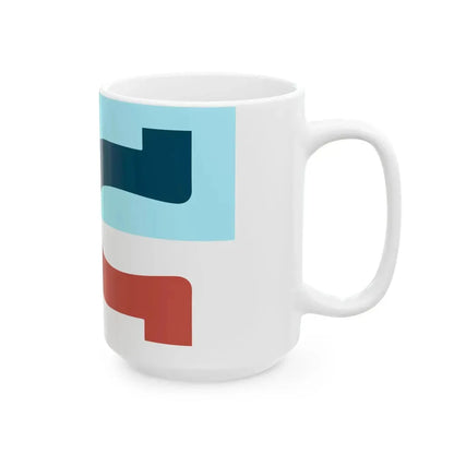 Flag of Caldwell Kansas (United States) White Coffee Mug - Go Mug Yourself