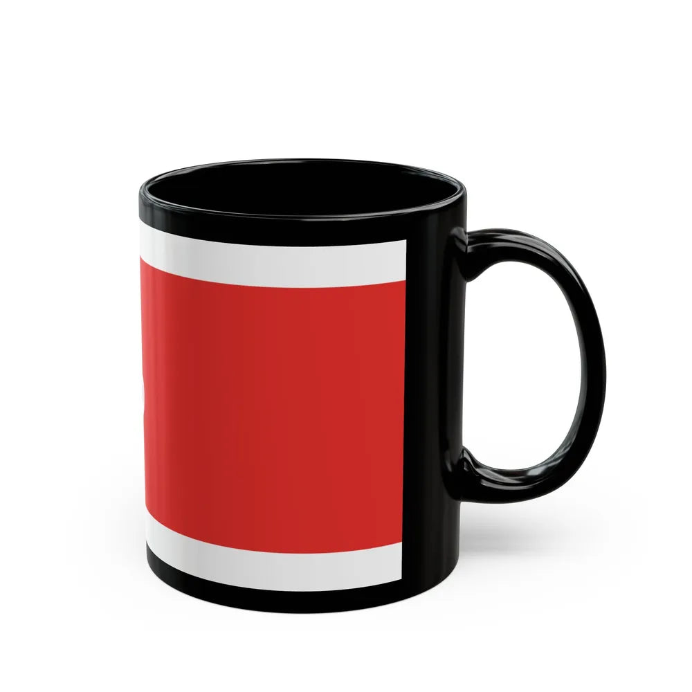 Flag of Calgary Alberta Canada - Black Coffee Mug-Go Mug Yourself