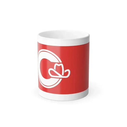 Flag of Calgary Alberta Canada - Color Changing Coffee Mug 11oz - Go Mug Yourself