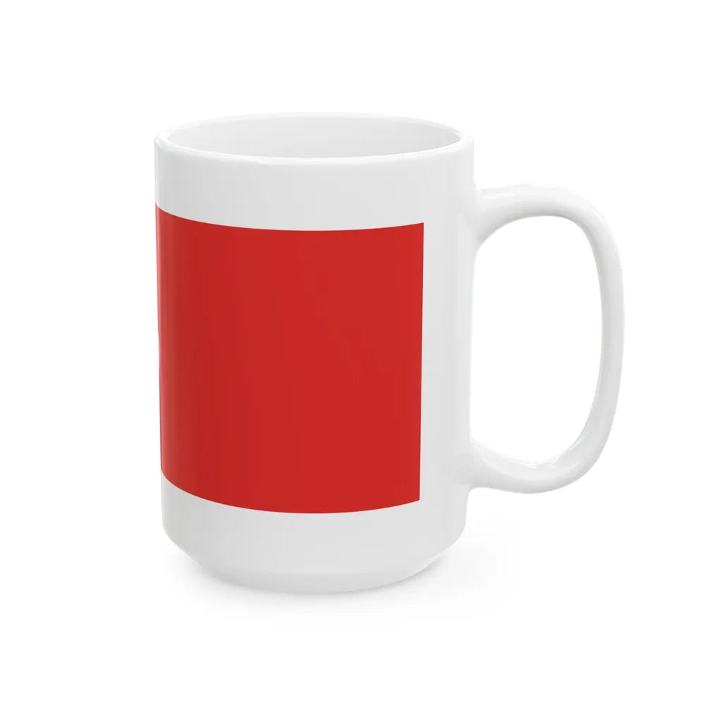 Flag of Calgary Alberta Canada - White Coffee Mug-Go Mug Yourself