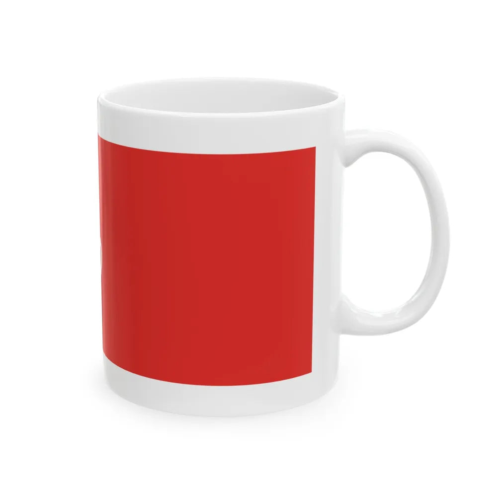 Flag of Calgary Alberta Canada - White Coffee Mug-Go Mug Yourself