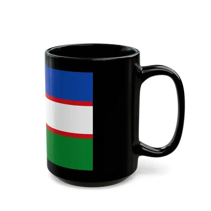 Flag of Cali Valle del Cauca Colombia - Black Coffee Mug - Go Mug Yourself