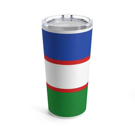 Flag of Cali Valle del Cauca Colombia - Tumbler 20oz 20oz - Go Mug Yourself