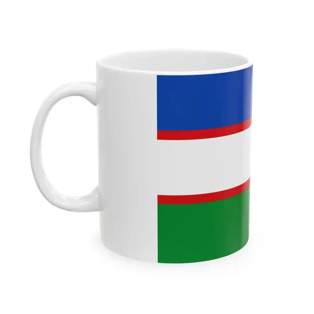 Flag of Cali Valle del Cauca Colombia - White Coffee Mug - Go Mug Yourself
