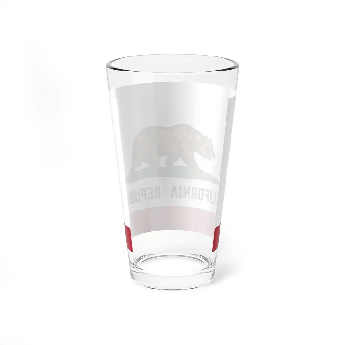 Flag of California (United States) Pint Glass 16oz - Go Mug Yourself