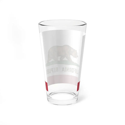 Flag of California (United States) Pint Glass 16oz - Go Mug Yourself