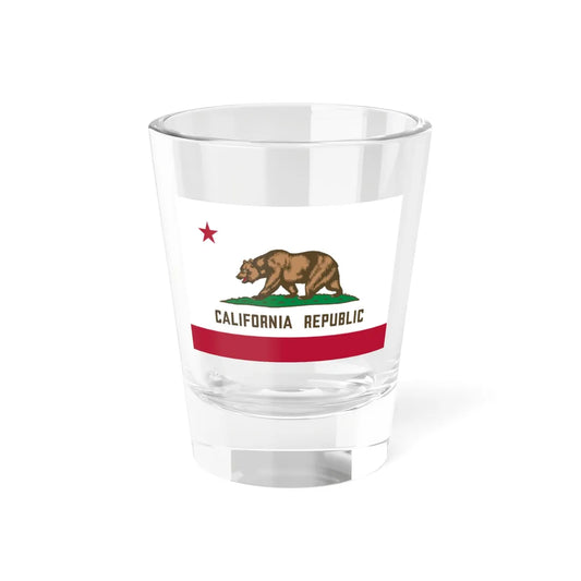 Flag of California (United States) Shot Glass 1.5oz 1.5oz - Go Mug Yourself