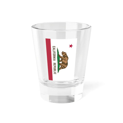 Flag of California vertical (United States) Shot Glass 1.5oz 1.5oz - Go Mug Yourself