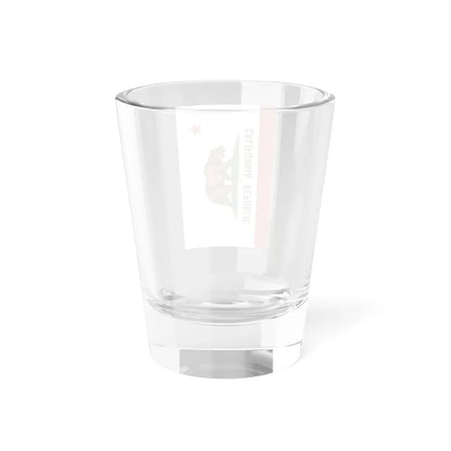 Flag of California vertical (United States) Shot Glass 1.5oz - Go Mug Yourself