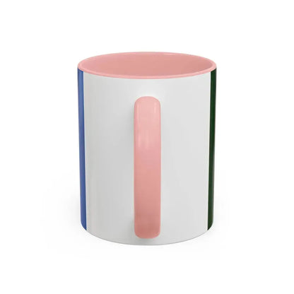 Flag of Calne UK - Accent Coffee Mug - Go Mug Yourself
