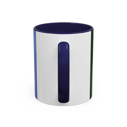 Flag of Calne UK - Accent Coffee Mug - Go Mug Yourself
