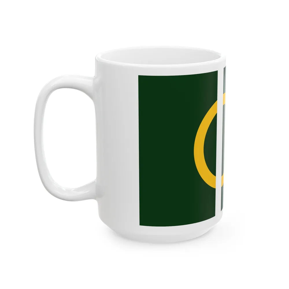 Flag of Calne UK - White Coffee Mug-Go Mug Yourself