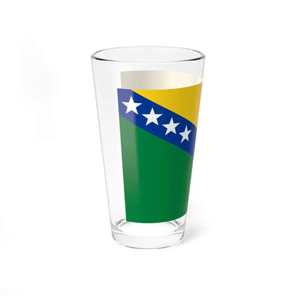 Flag of Caluma (Ecuador) Pint Glass 16oz - Go Mug Yourself