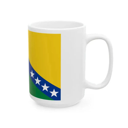 Flag of Caluma (Ecuador) White Coffee Mug - Go Mug Yourself