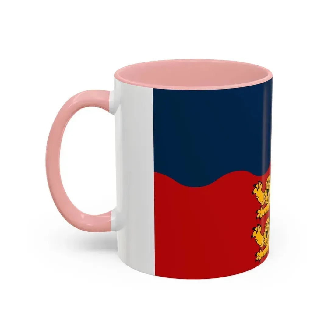 Flag of Calvados France 2 - Accent Coffee Mug - Go Mug Yourself