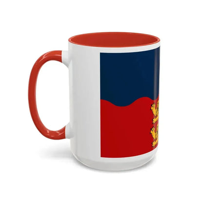 Flag of Calvados France 2 - Accent Coffee Mug - Go Mug Yourself