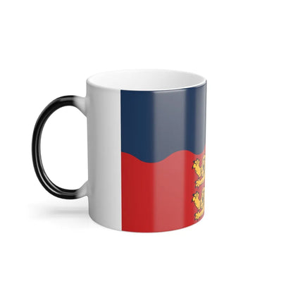 Flag of Calvados France 2 - Color Changing Coffee Mug-Go Mug Yourself