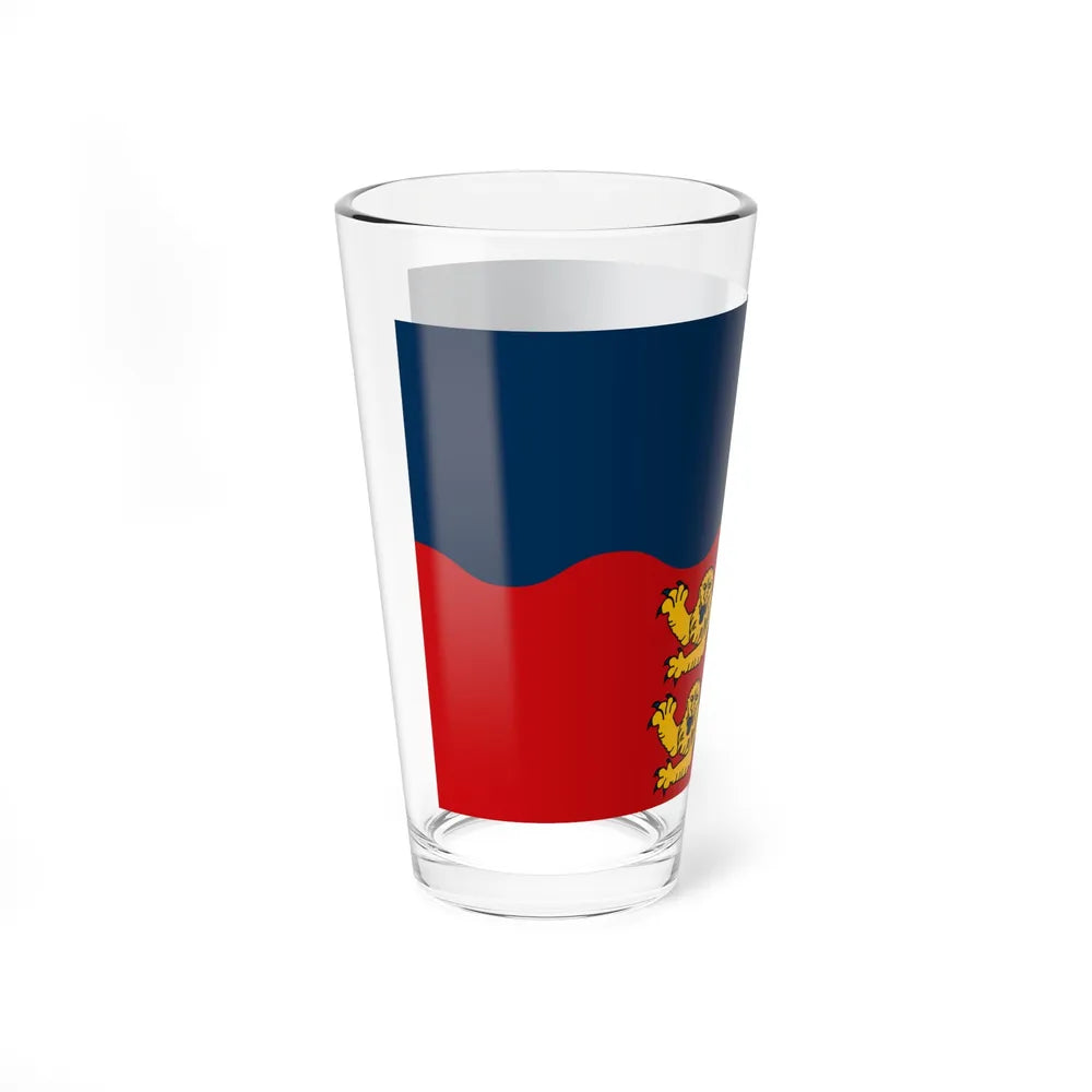 Flag of Calvados France 2 - Pint Glass 16oz-Go Mug Yourself