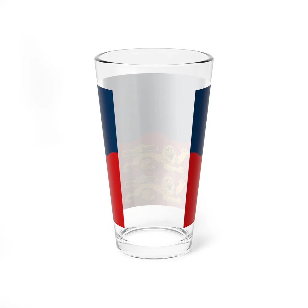 Flag of Calvados France 2 - Pint Glass 16oz-Go Mug Yourself