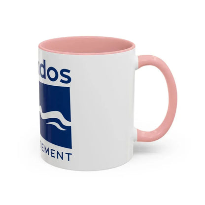 Flag of Calvados France - Accent Coffee Mug - Go Mug Yourself