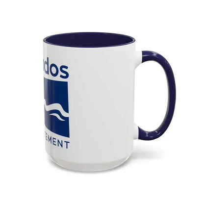 Flag of Calvados France - Accent Coffee Mug - Go Mug Yourself