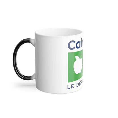 Flag of Calvados France - Color Changing Coffee Mug-Go Mug Yourself