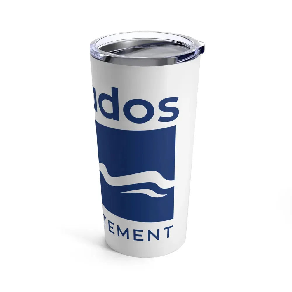 Flag of Calvados France - Tumbler 20oz - Go Mug Yourself