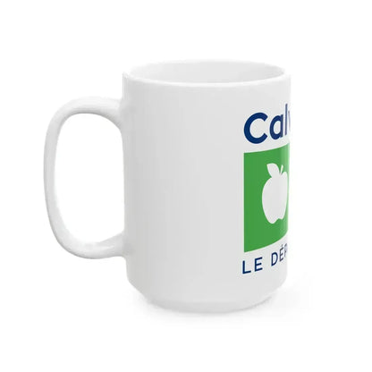 Flag of Calvados France - White Coffee Mug - Go Mug Yourself