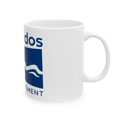 Flag of Calvados France - White Coffee Mug - Go Mug Yourself