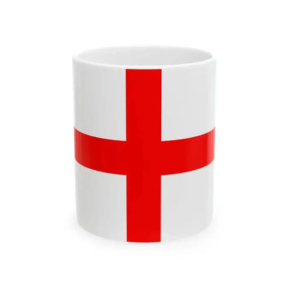 Flag of Calvi (France) White Coffee Mug 11oz - Go Mug Yourself