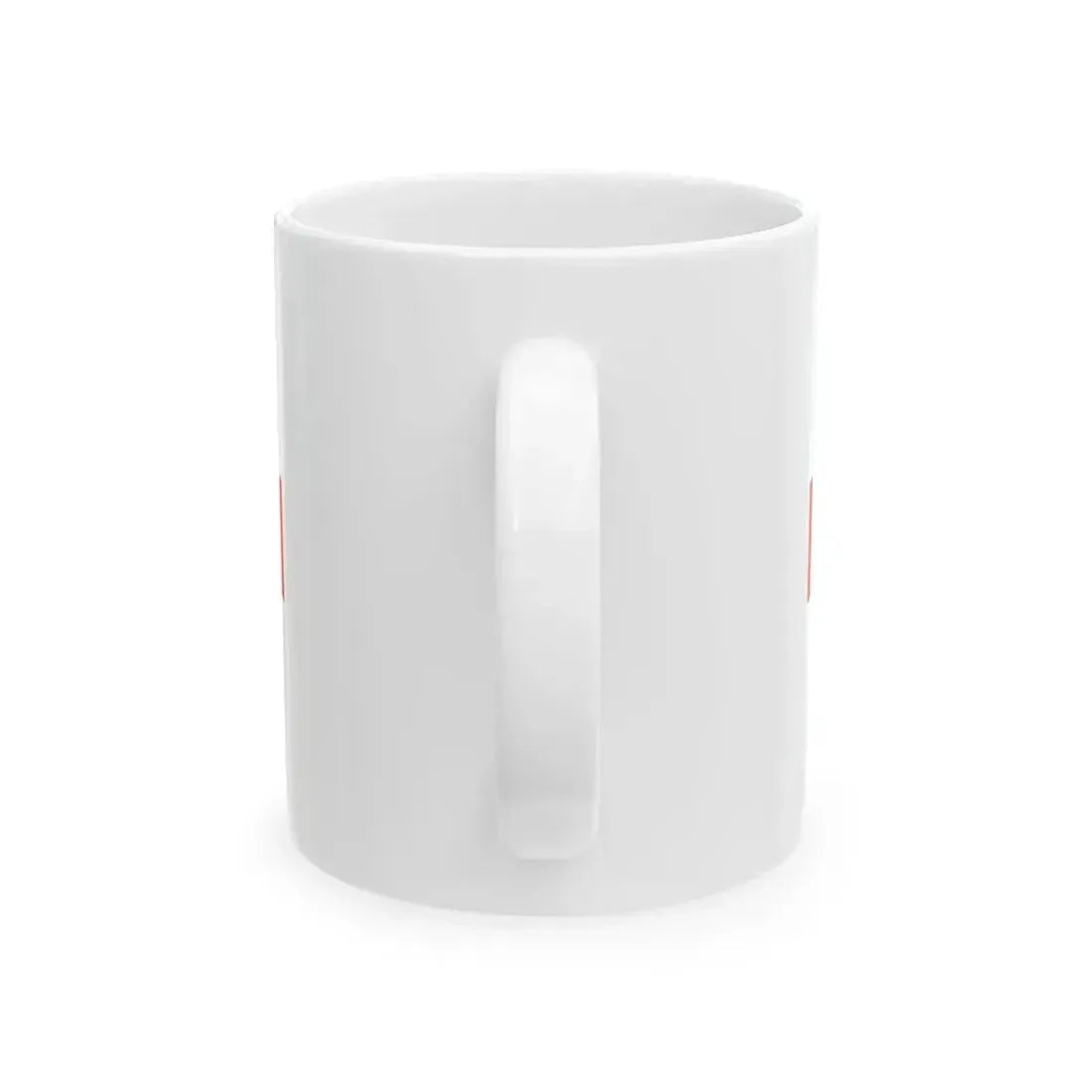 Flag of Calvi (France) White Coffee Mug - Go Mug Yourself