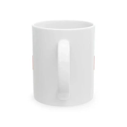 Flag of Calvi (France) White Coffee Mug - Go Mug Yourself