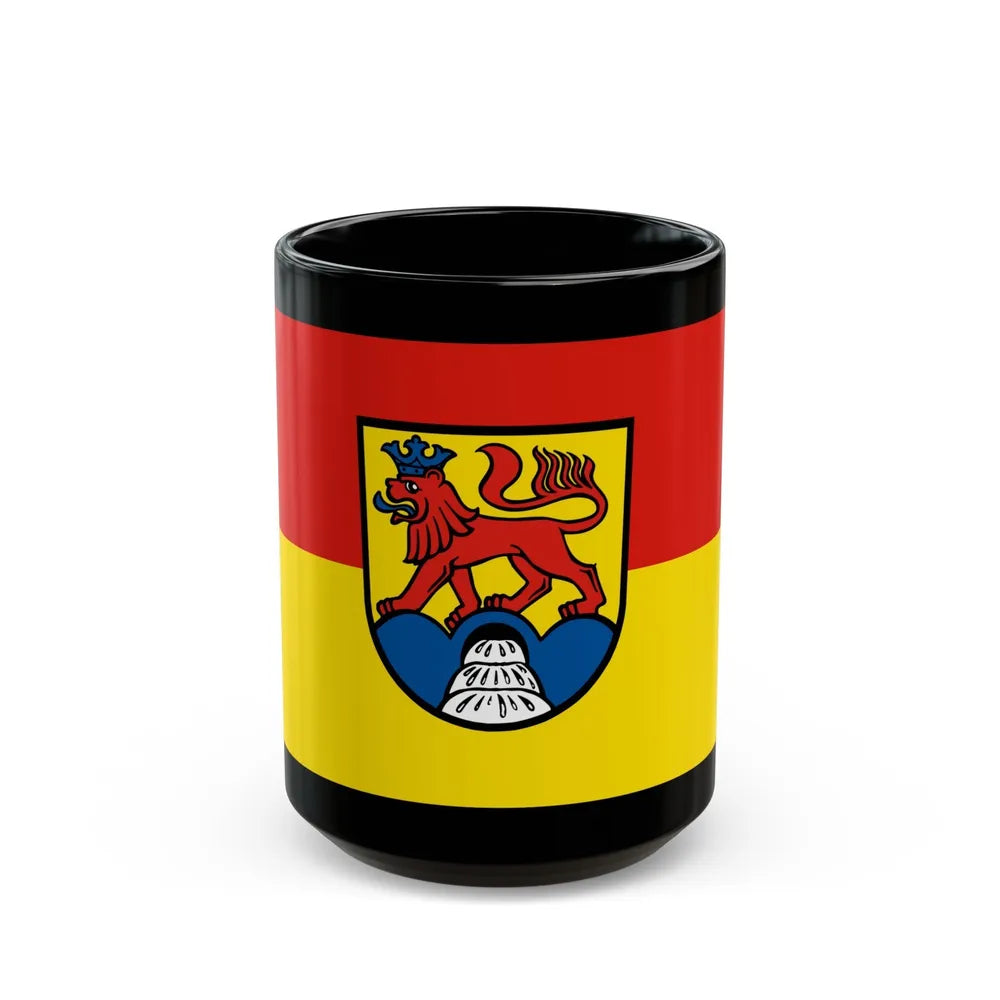 Flag of Calw Germany - Black Coffee Mug-15oz-Go Mug Yourself