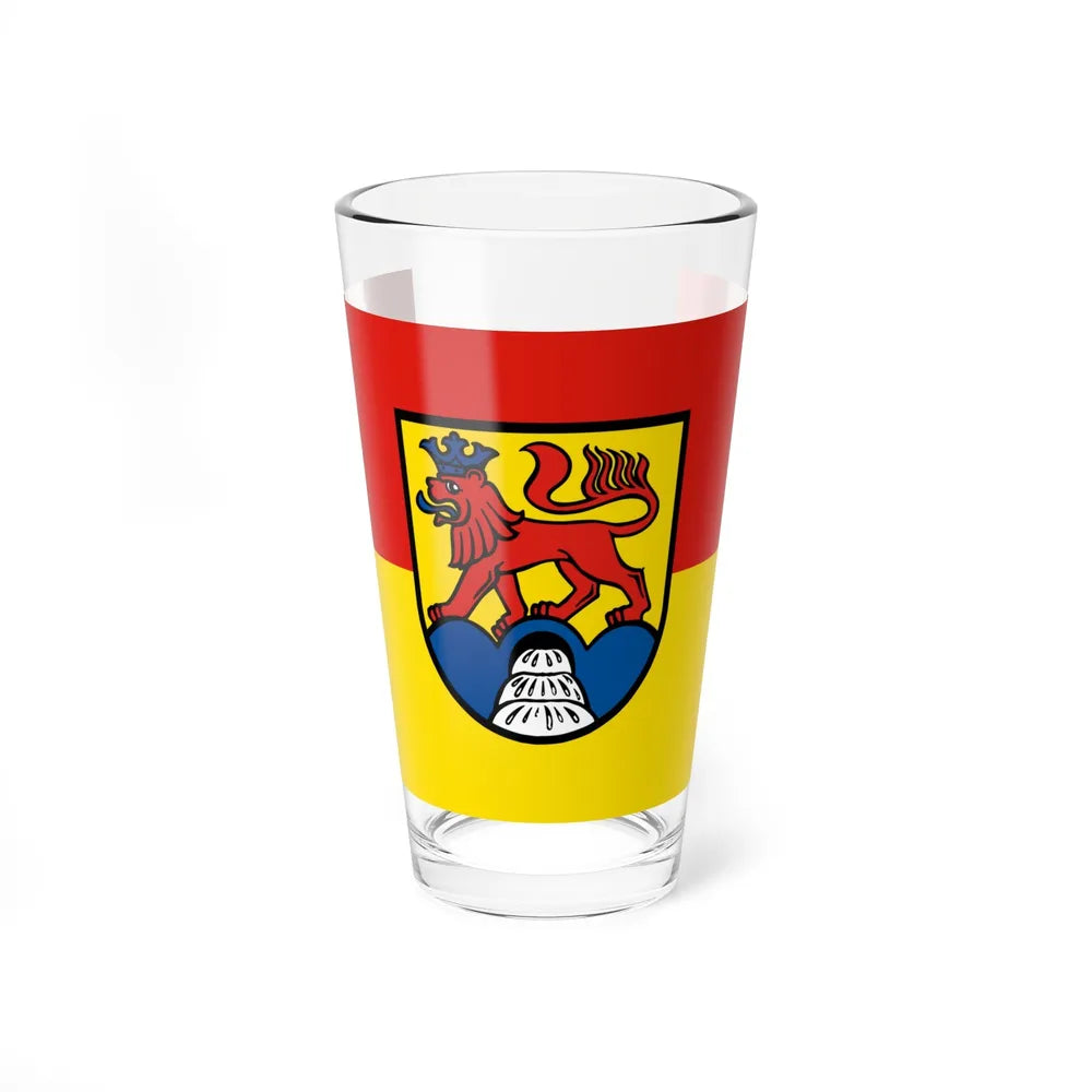 Flag of Calw Germany - Pint Glass 16oz-16oz-Go Mug Yourself