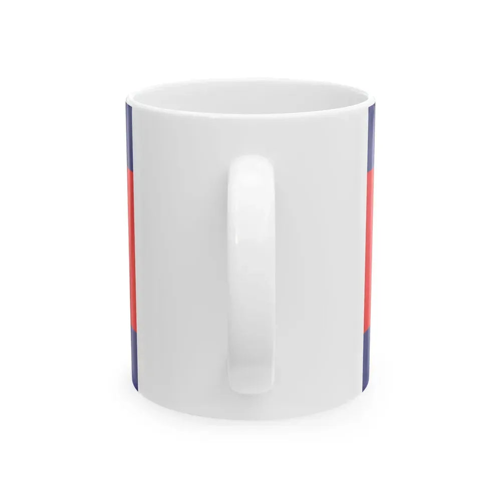 Flag of Cambodia 1948-1970 (Cambodia) White Coffee Mug - Go Mug Yourself