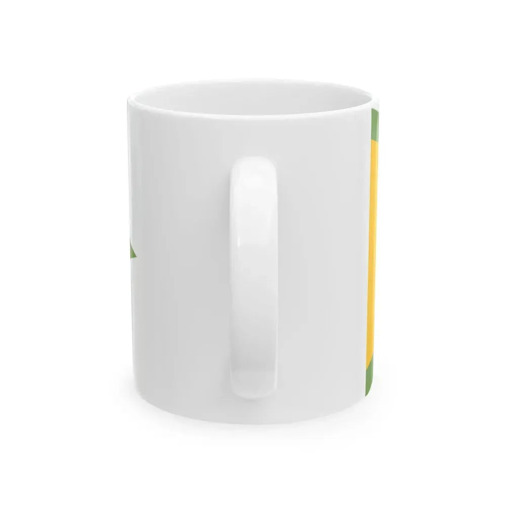 Flag of Cambodia pre-1863 (Cambodia) White Coffee Mug - Go Mug Yourself