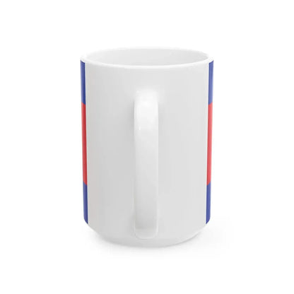 Flag of Cambodia type 2 (Cambodia) White Coffee Mug - Go Mug Yourself