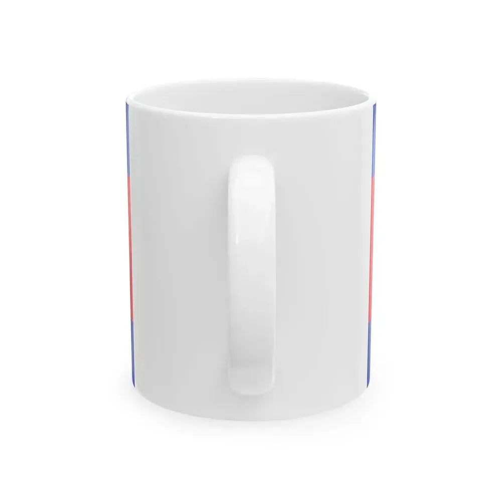 Flag of Cambodia type 3 (Cambodia) White Coffee Mug - Go Mug Yourself