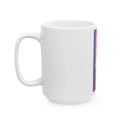 Flag of Cambodia vertical (Cambodia) White Coffee Mug - Go Mug Yourself