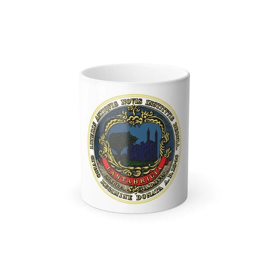 Flag of Cambridge, Massachusetts - Color Changing Coffee Mug-11oz-Go Mug Yourself