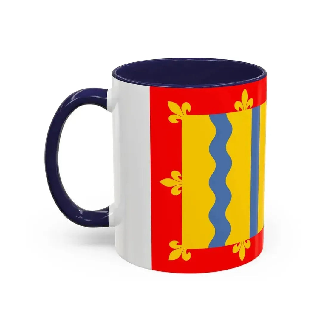 Flag of Cambridgeshire UK - Accent Coffee Mug - Go Mug Yourself