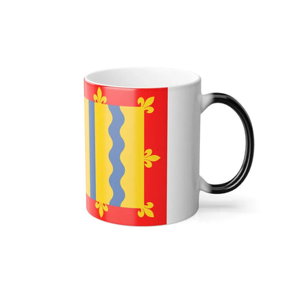 Flag of Cambridgeshire UK - Color Changing Coffee Mug-Go Mug Yourself