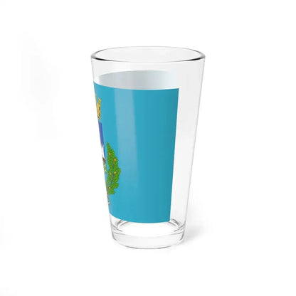 Flag of Camogli (Italy) Pint Glass 16oz - Go Mug Yourself