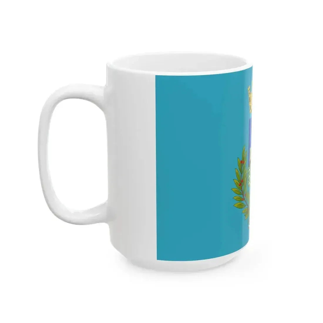 Flag of Camogli (Italy) White Coffee Mug - Go Mug Yourself