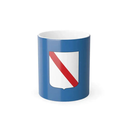Flag of Campania Italy - Color Changing Coffee Mug 11oz - Go Mug Yourself