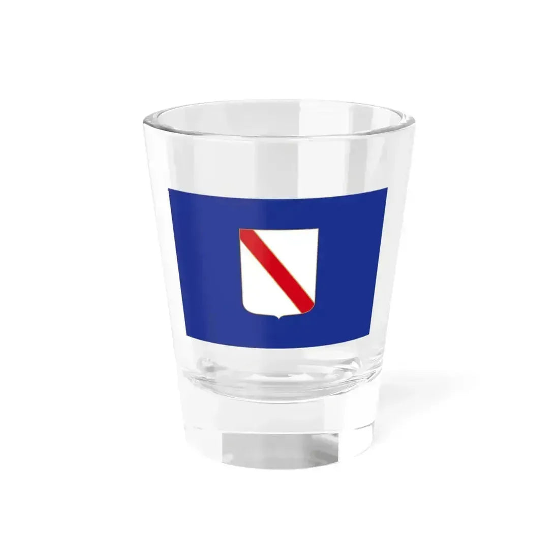 Flag of Campania (Italy) Shot Glass 1.5oz 1.5oz - Go Mug Yourself